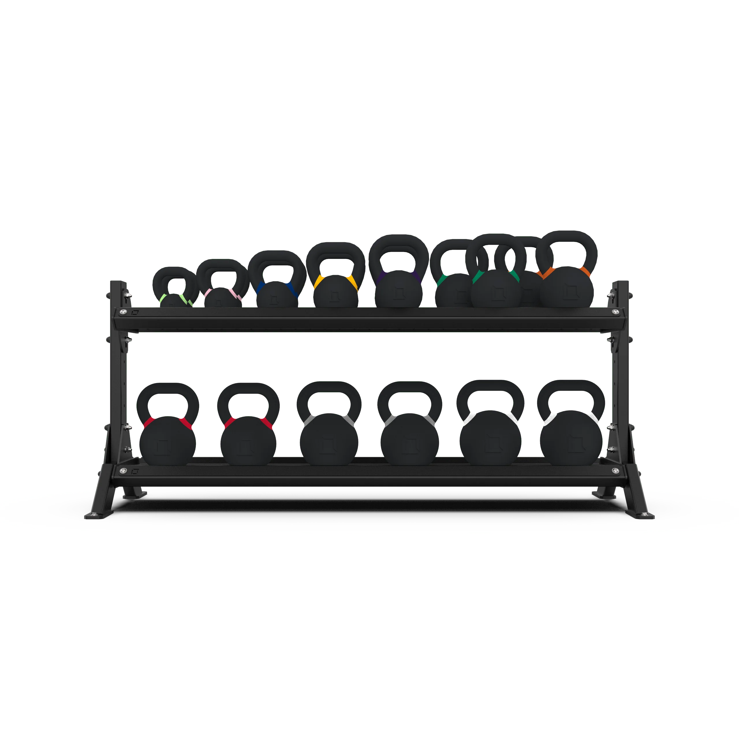 2 Tier Kettlebell Rack - 1.8m - Image 7