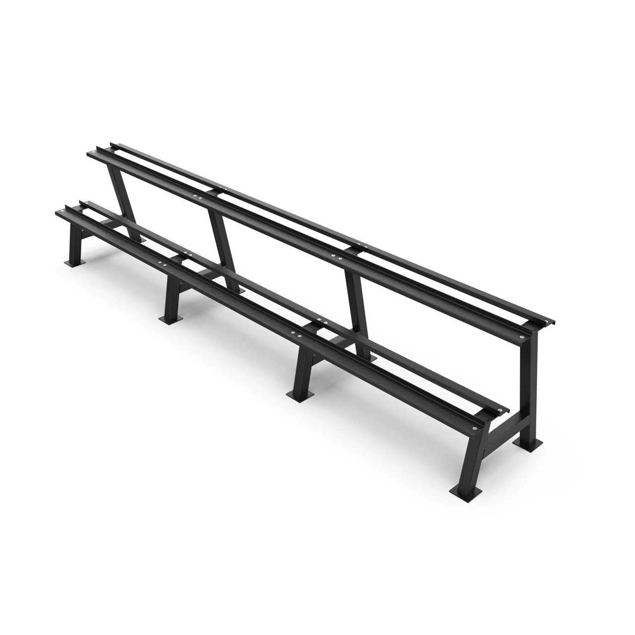 2 Tier Hex Dumbbell Rack 2.5kg-40kg - Image 4