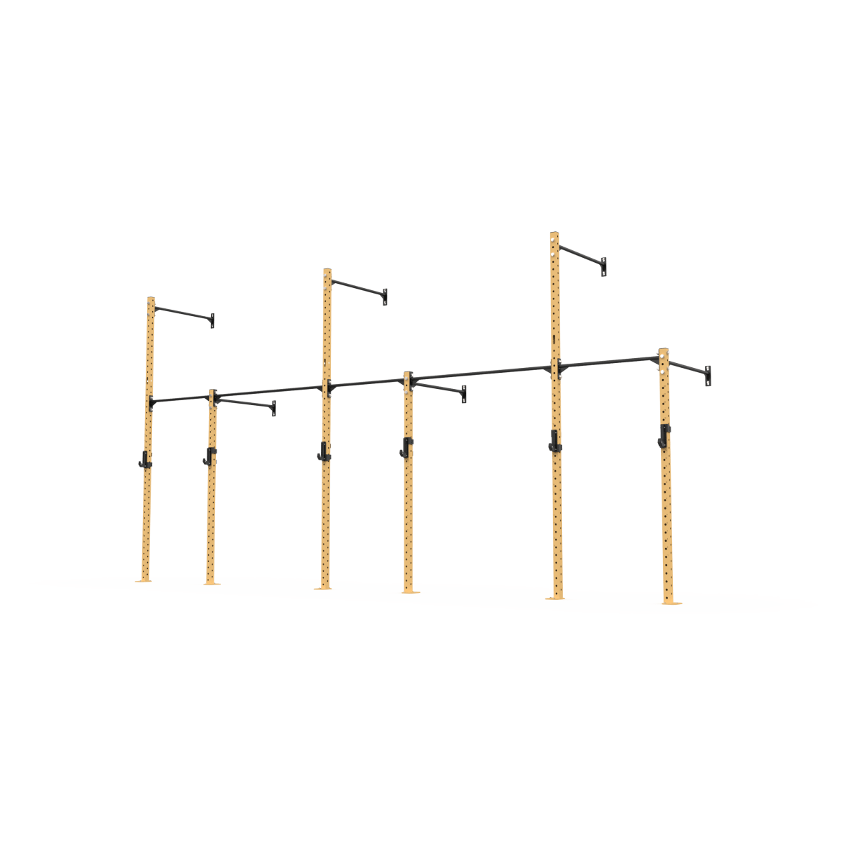 3 Series Wall Mounted High Low Rig 3 Bay - Image 2