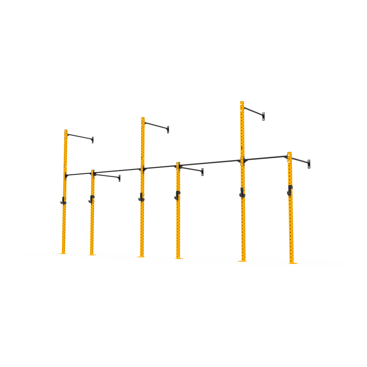 3 Series Wall Mounted High Low Rig 3 Bay - Image 3