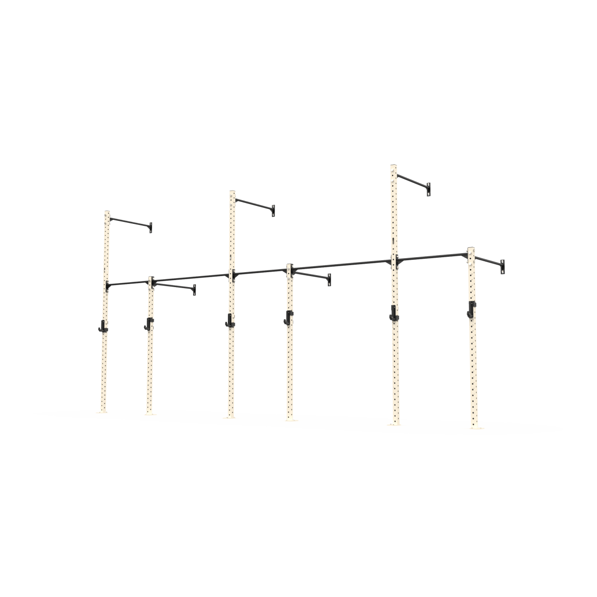 3 Series Wall Mounted High Low Rig 3 Bay - Image 4
