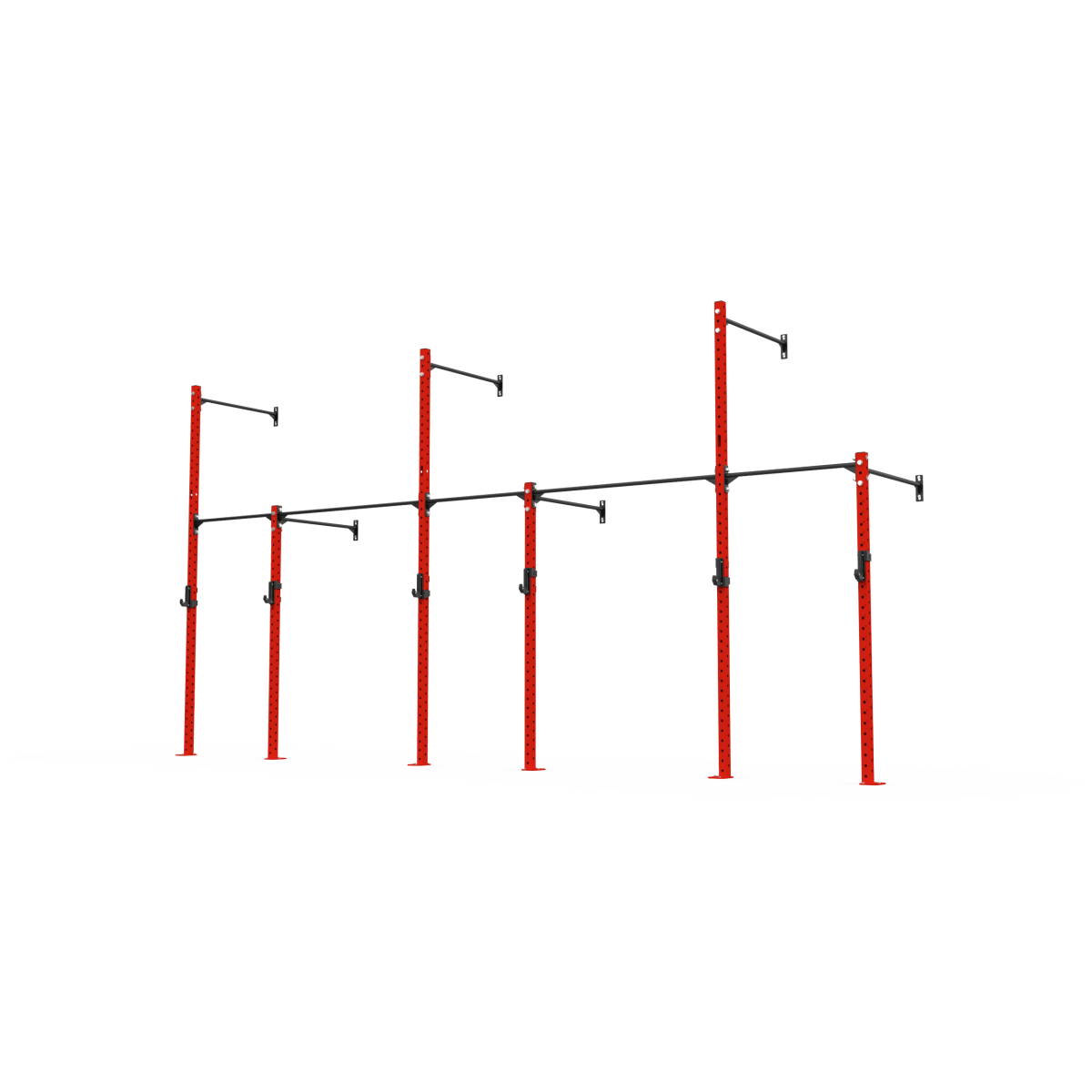 3 Series Wall Mounted High Low Rig 3 Bay - Image 6