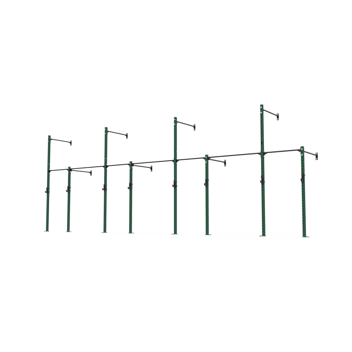 3 Series Wall Mounted High Low Rig 4 Bay - Image 14