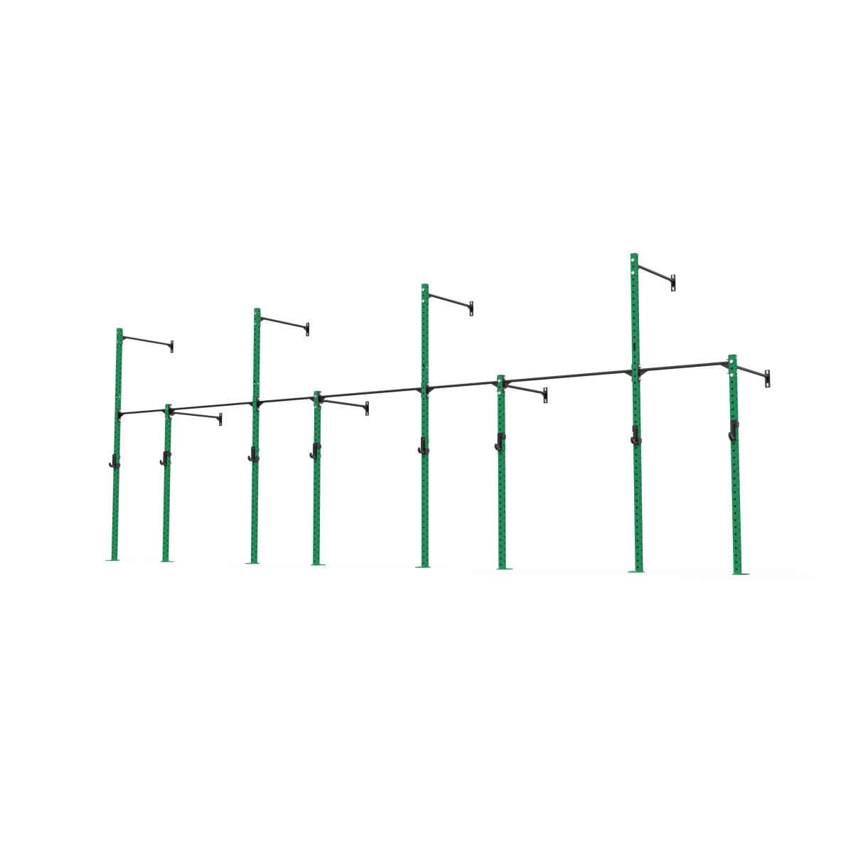 3 Series Wall Mounted High Low Rig 4 Bay - Image 15