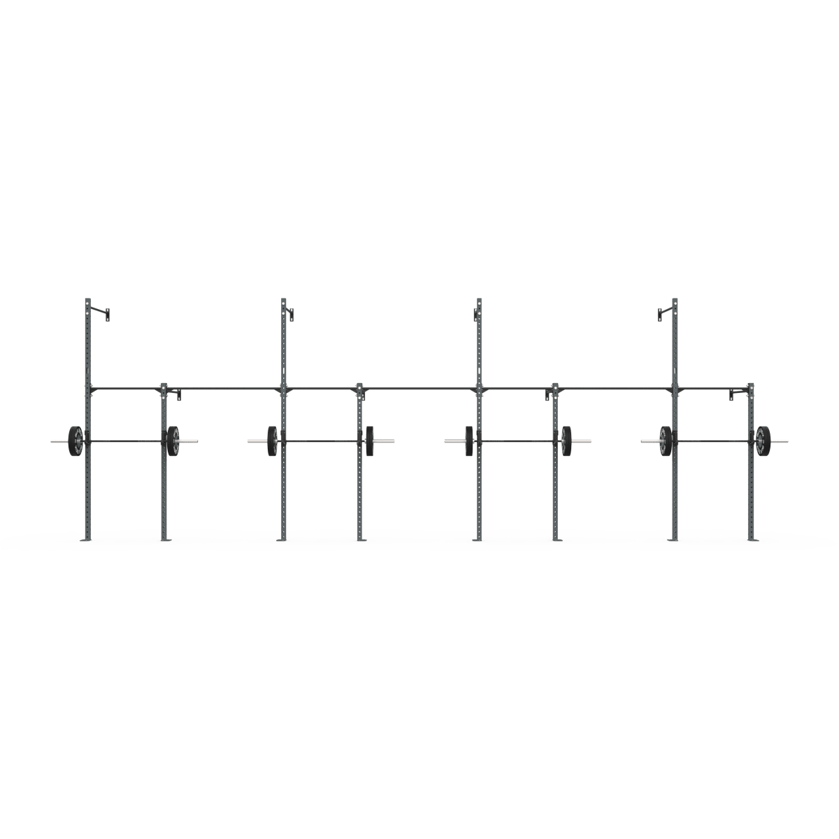 3 Series Wall Mounted High Low Rig 4 Bay - Image 3