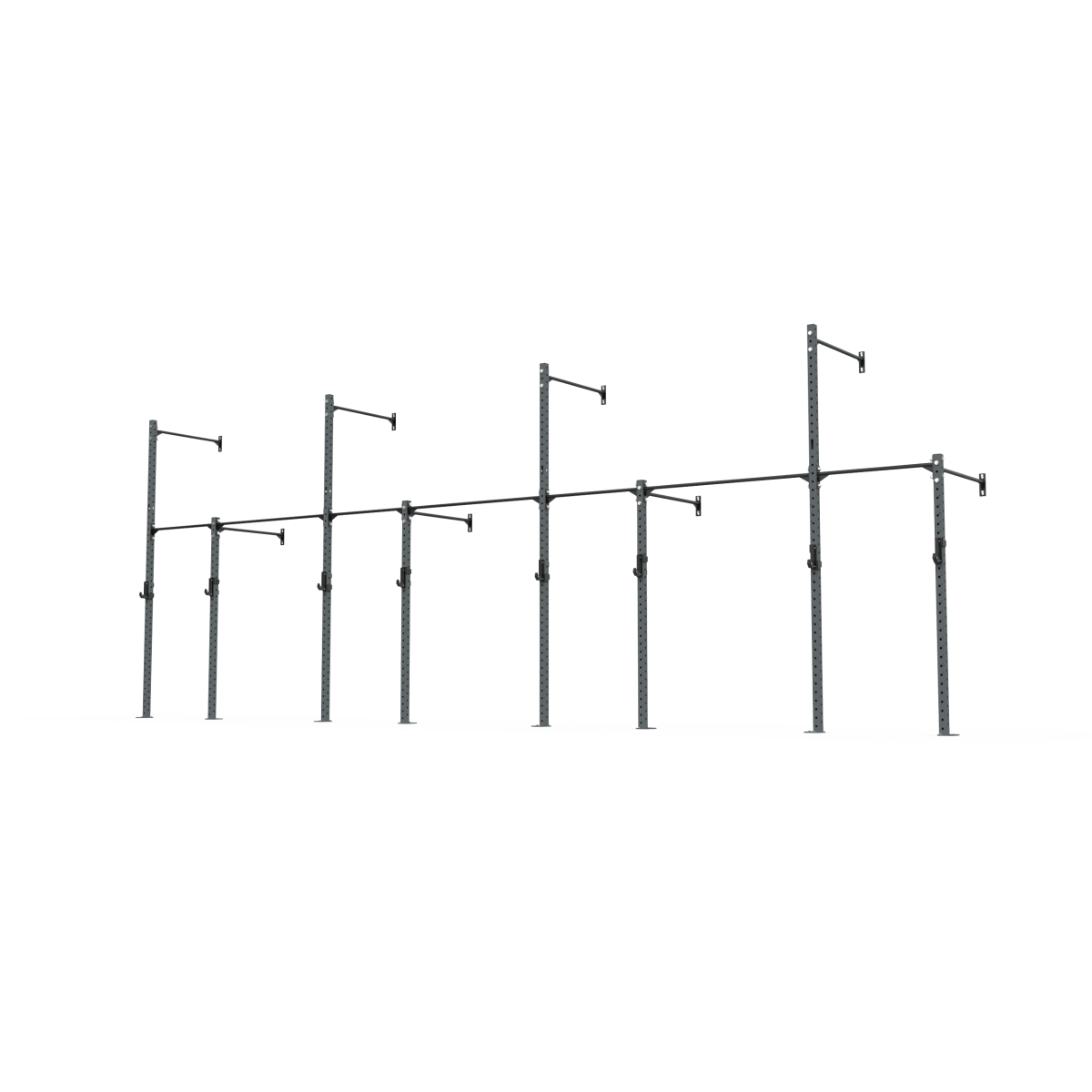 3 Series Wall Mounted High Low Rig 4 Bay - Image 5
