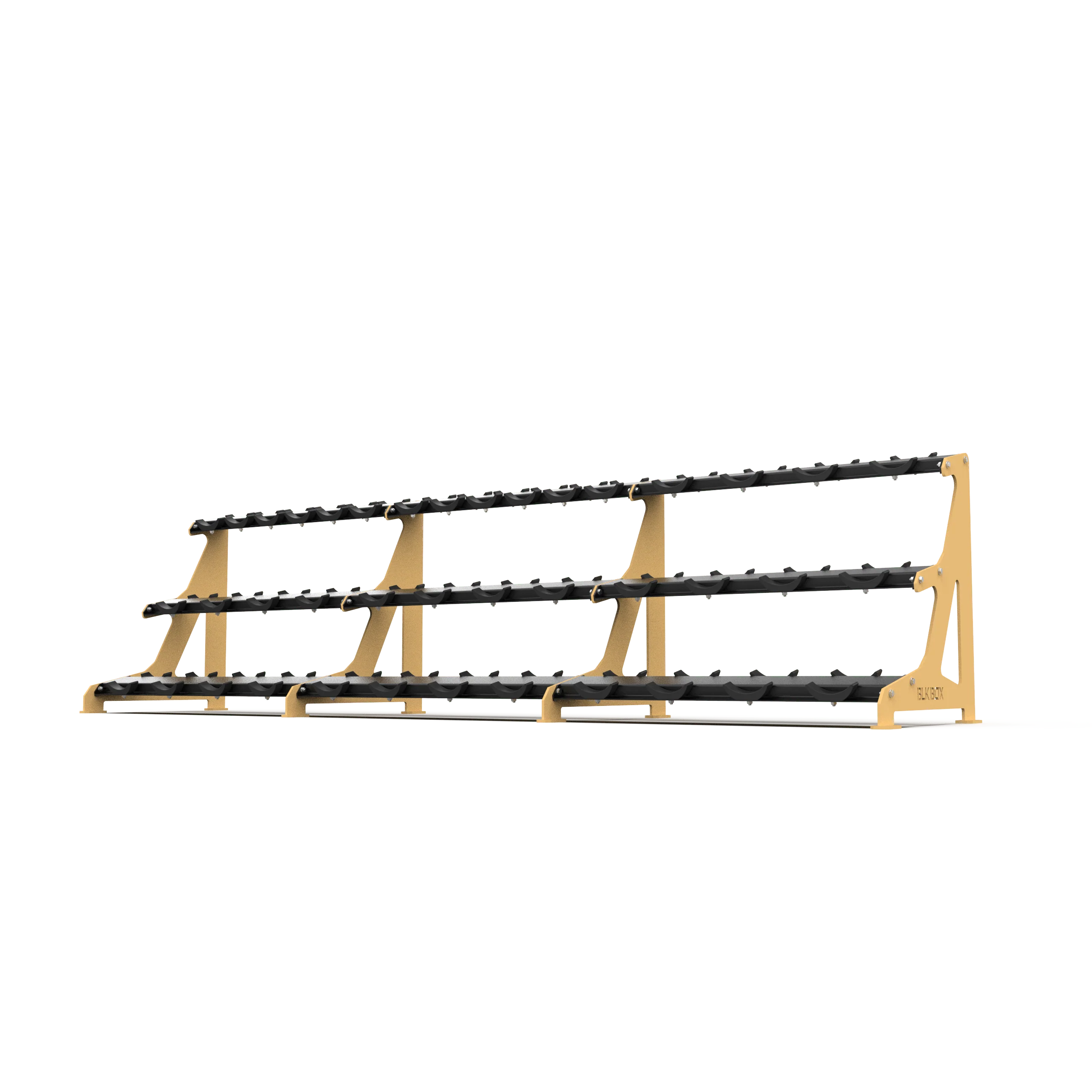 3 Tier Round Dumbbell Rack 2.5-50kg - Image 5