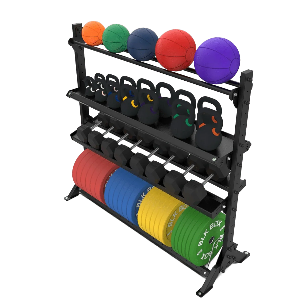 4 Tier Basecamp Storage System - 1.8m