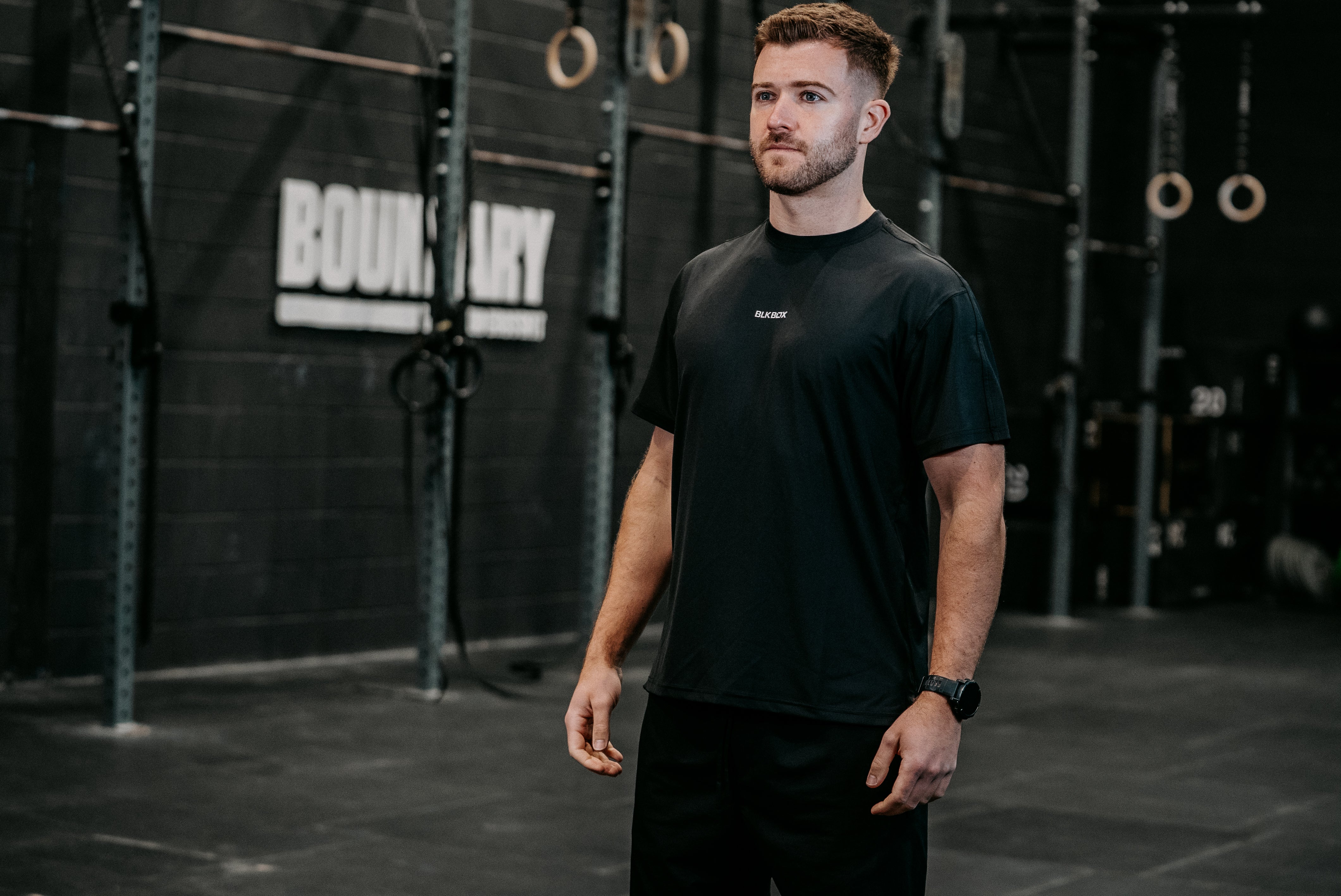 Black Workout Tee - Image 4