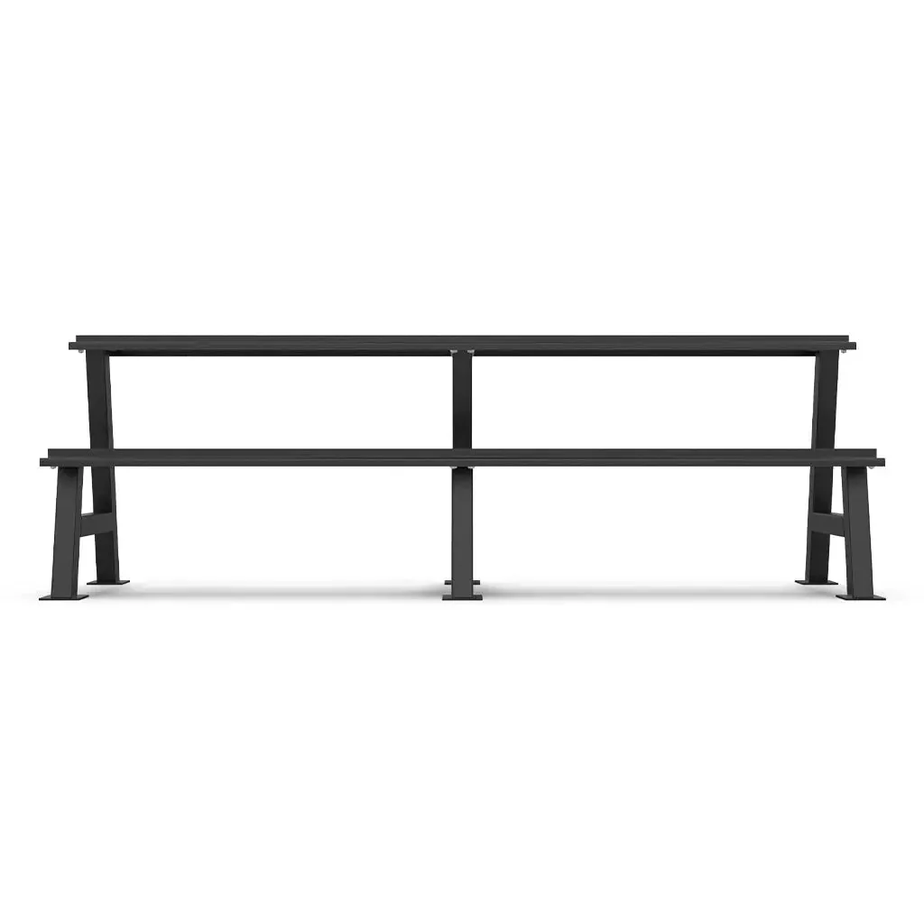 2 Tier Hex Dumbbell Rack 2.5-30kg - Image 5