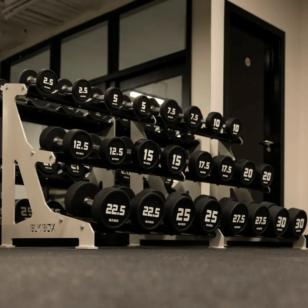 3 Tier Round Dumbbell Rack 2.5-30kg - Image 17