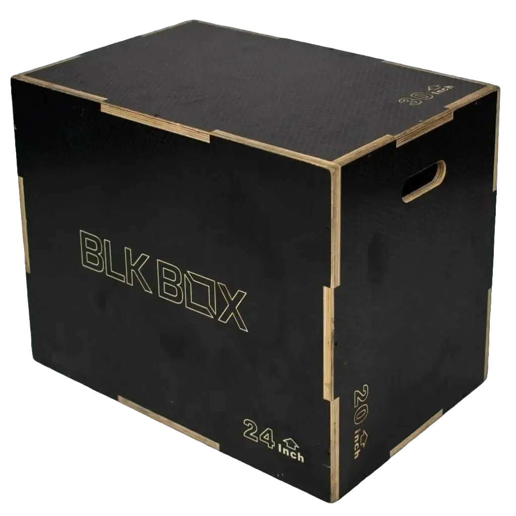 Anti-Slip 3in1 Wooden Plyo Jump Box
