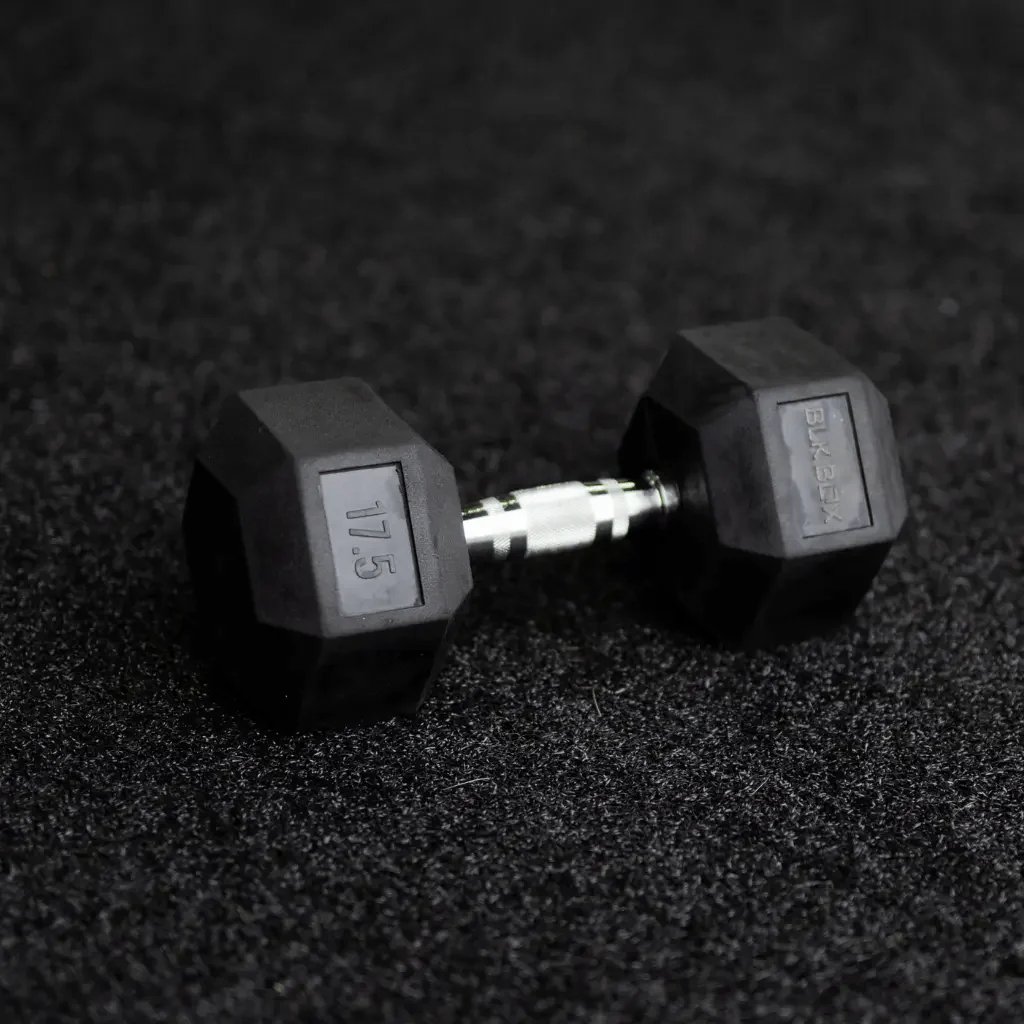 Rubber Hex Dumbbell - Image 10