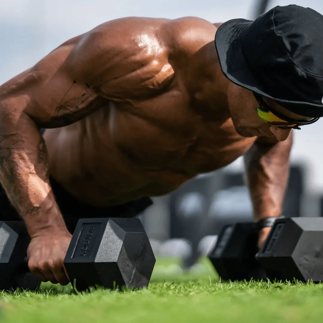 Rubber Hex Dumbbell - Image 13