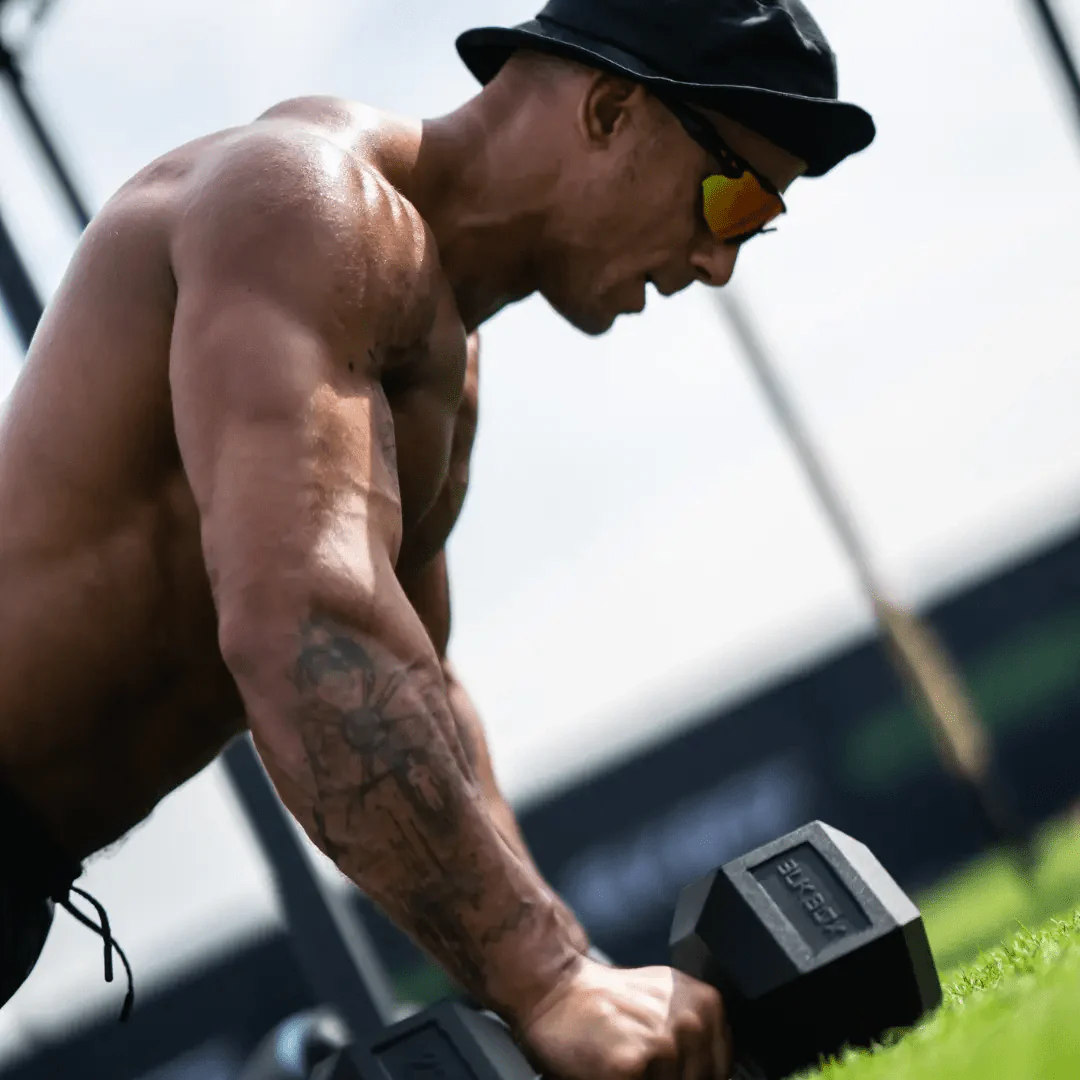 Rubber Hex Dumbbell - Image 16