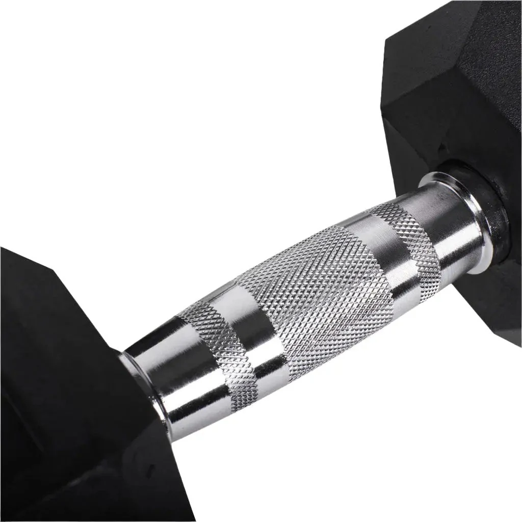 Rubber Hex Dumbbell - Image 6