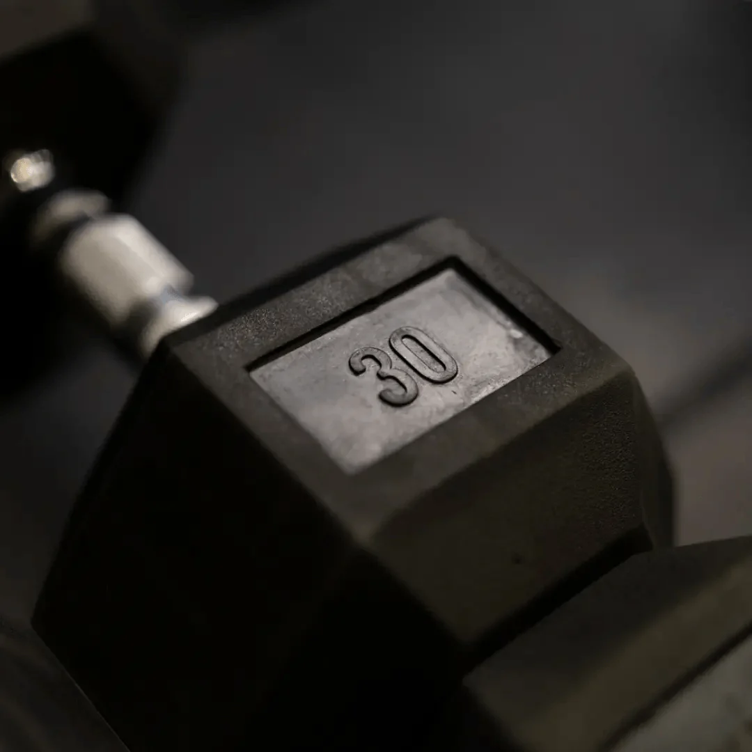 Rubber Hex Dumbbell - Image 9