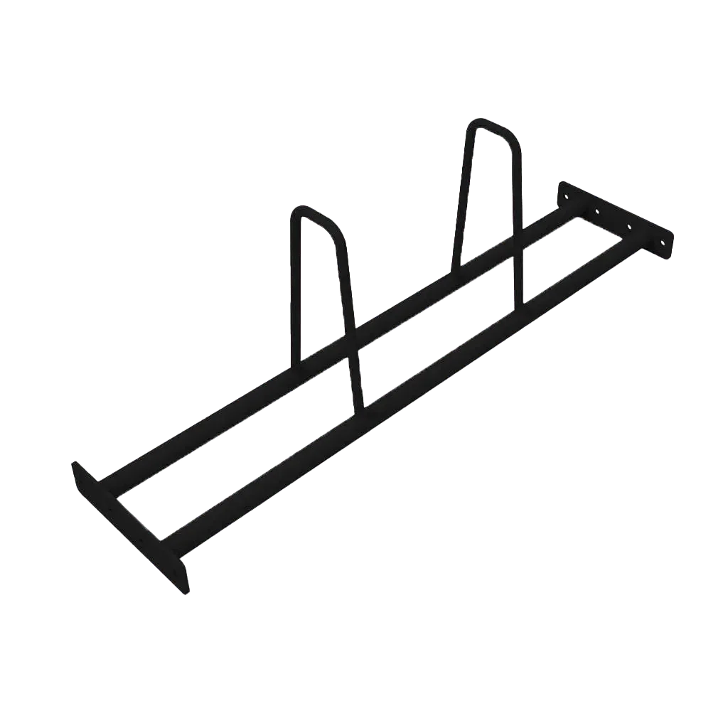 Squat Stand Bumper Plate Storage Attachment