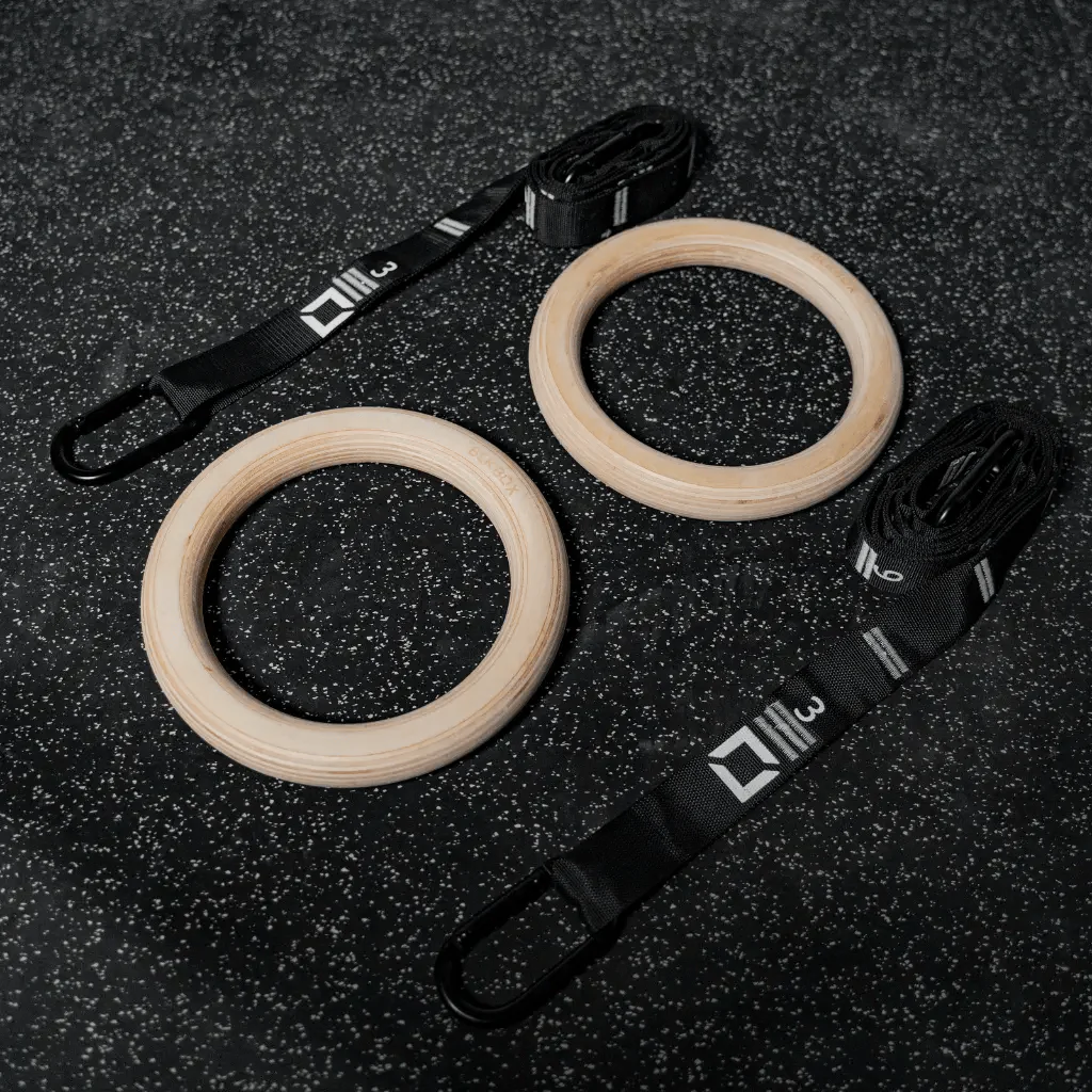 Wooden Competition Gymnastics Rings - Image 4