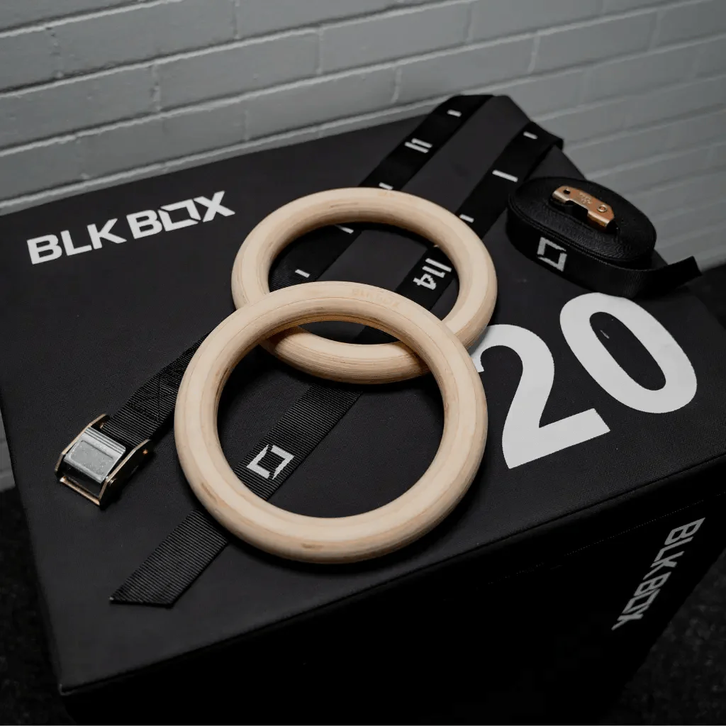 Wooden Gym Rings - Image 3