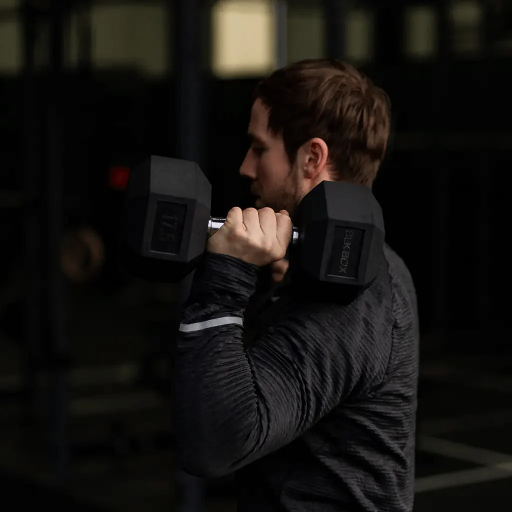 Rubber Hex Dumbbell - Image 11