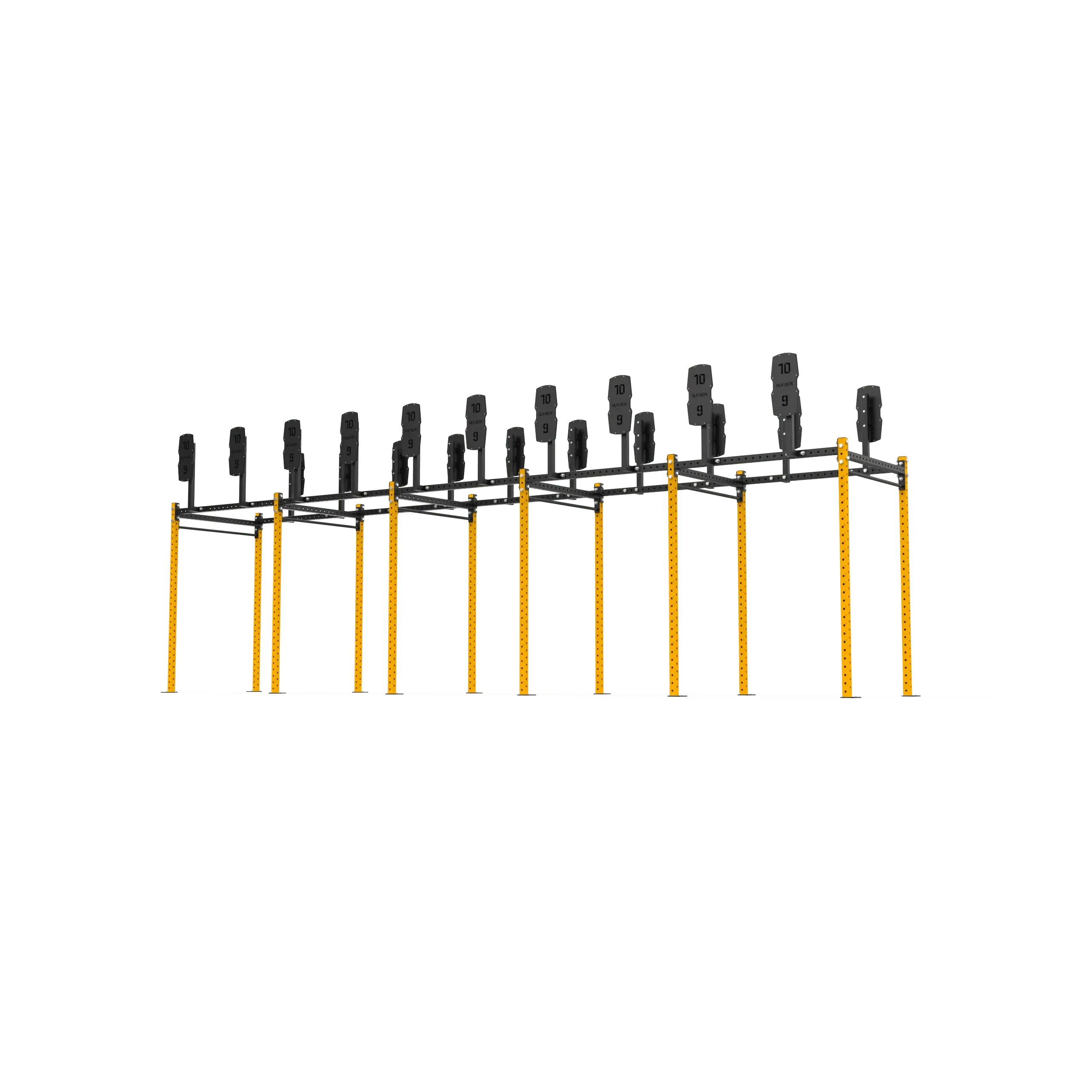 10 Bay Free Standing Competition Rig with Wall Ball Targets - Image 11