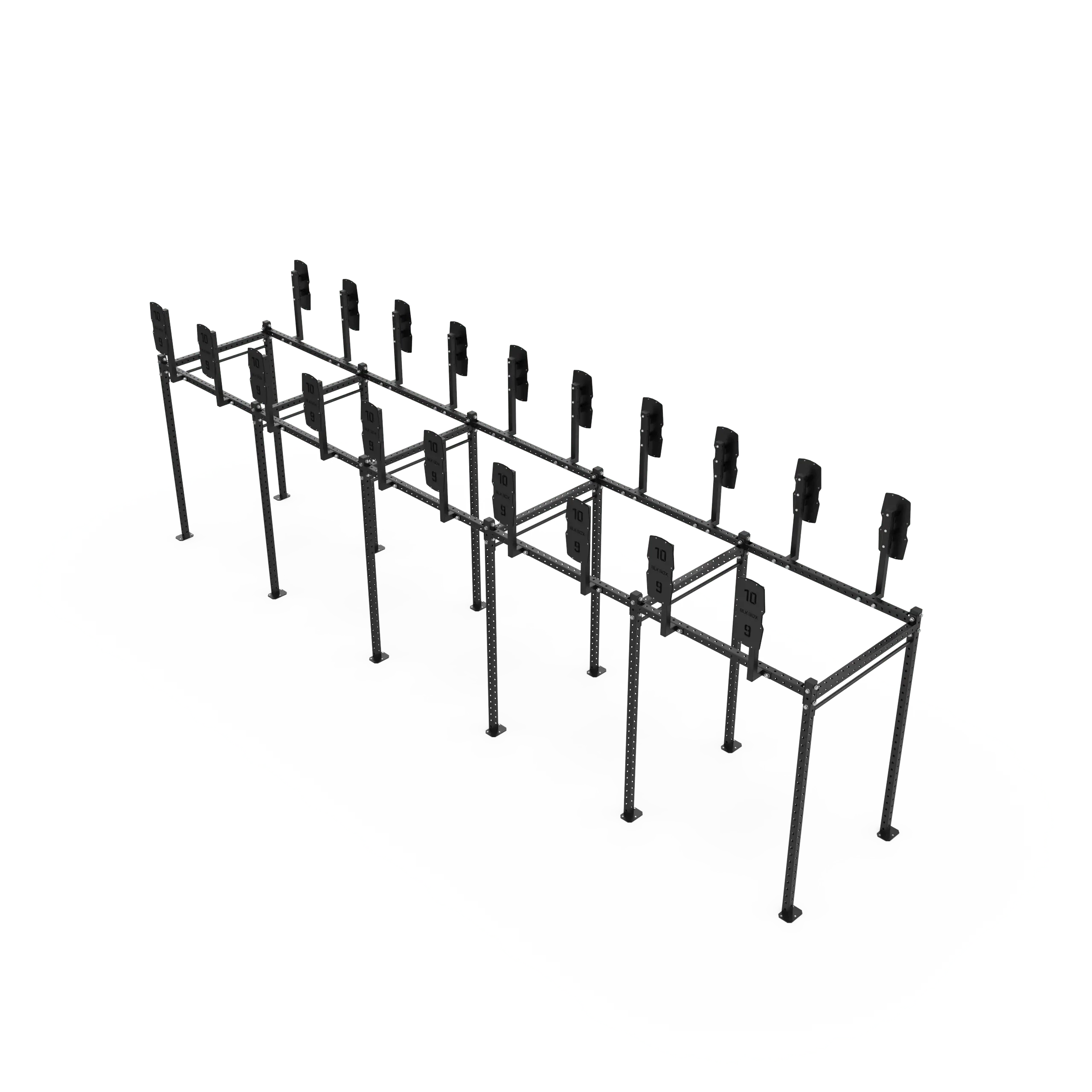 10 Bay Free Standing Competition Rig with Wall Ball Targets - Image 15