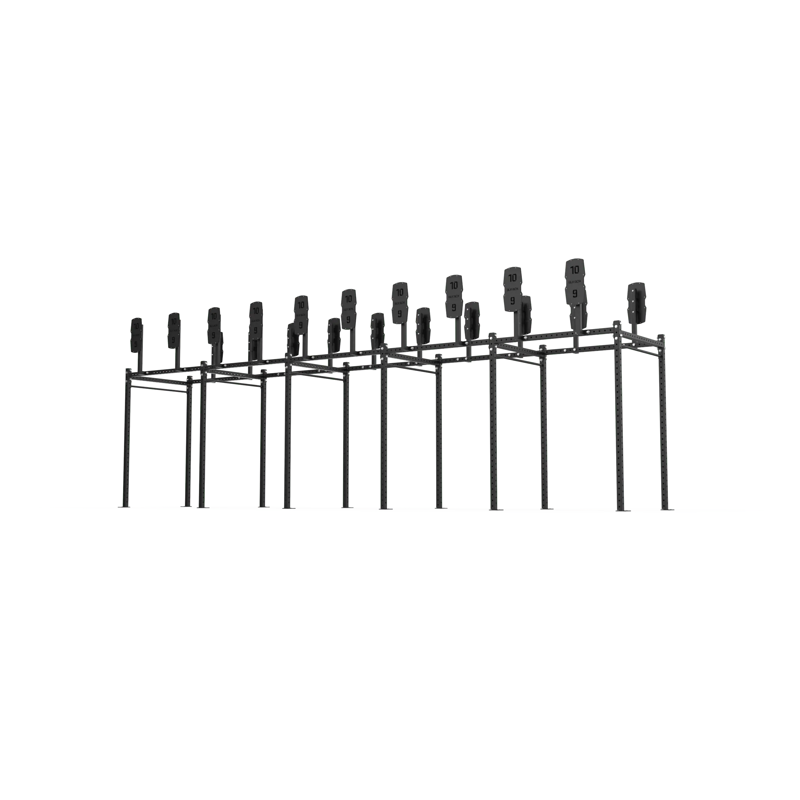 10 Bay Free Standing Competition Rig with Wall Ball Targets - Image 16