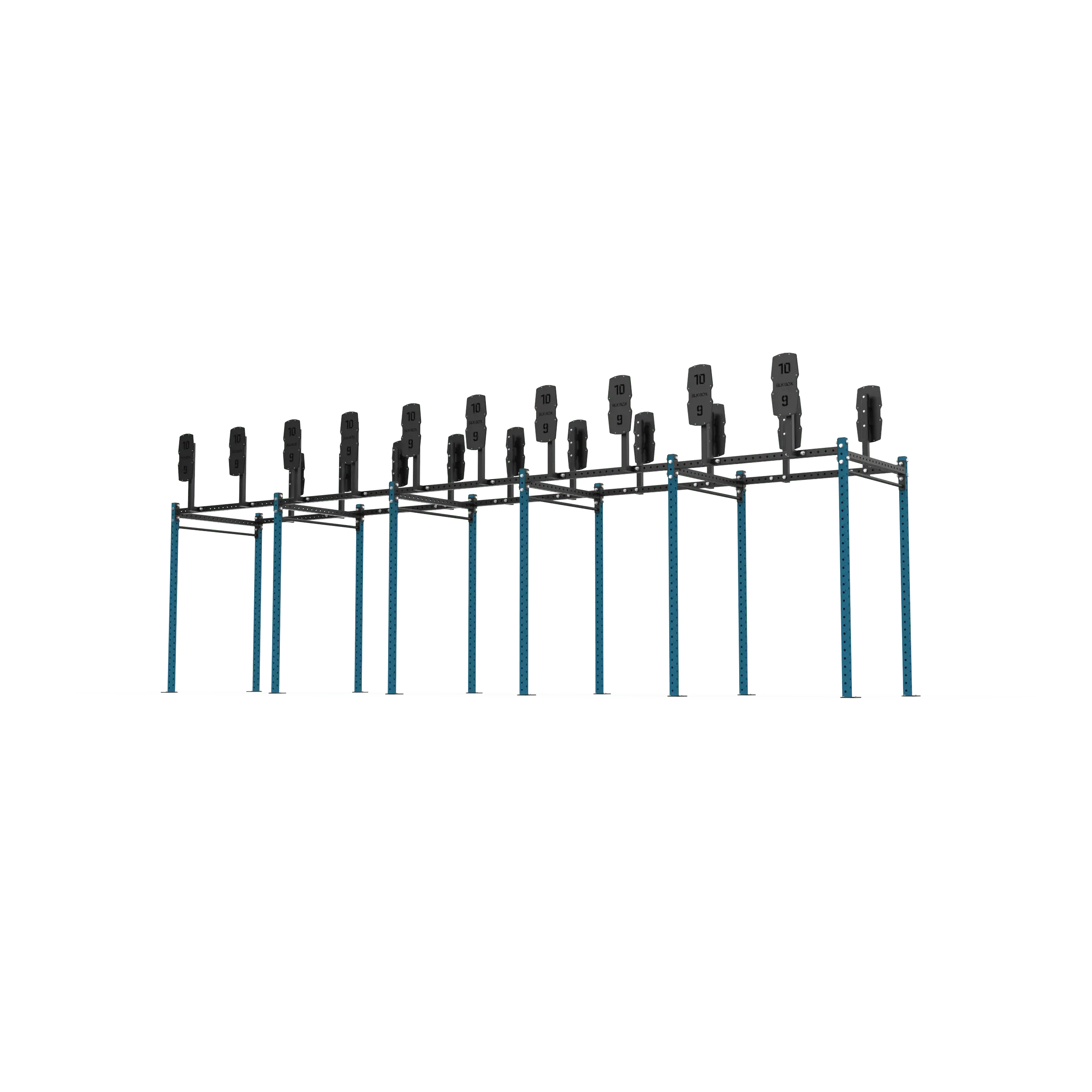 10 Bay Free Standing Competition Rig with Wall Ball Targets - Image 5