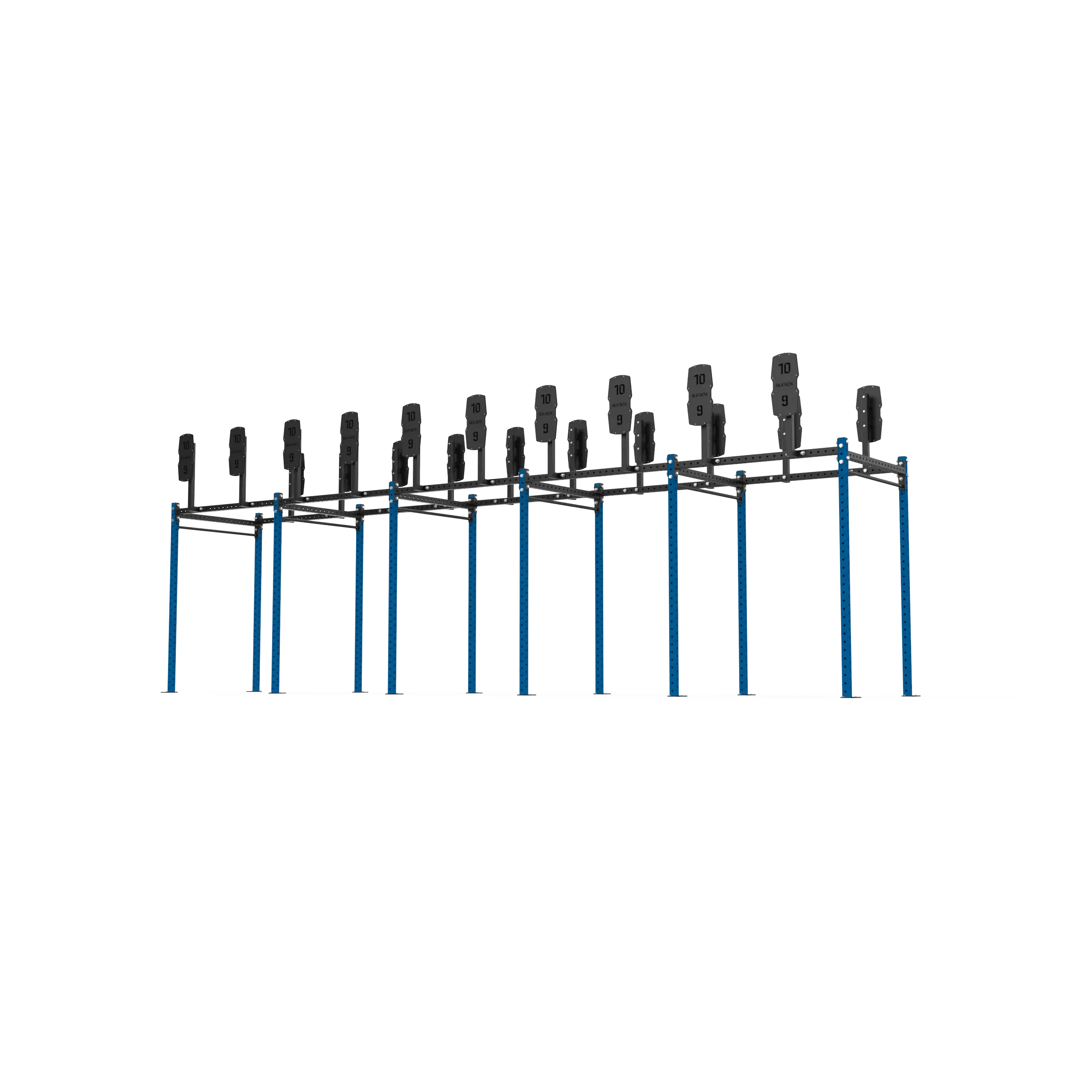 10 Bay Free Standing Competition Rig with Wall Ball Targets - Image 6