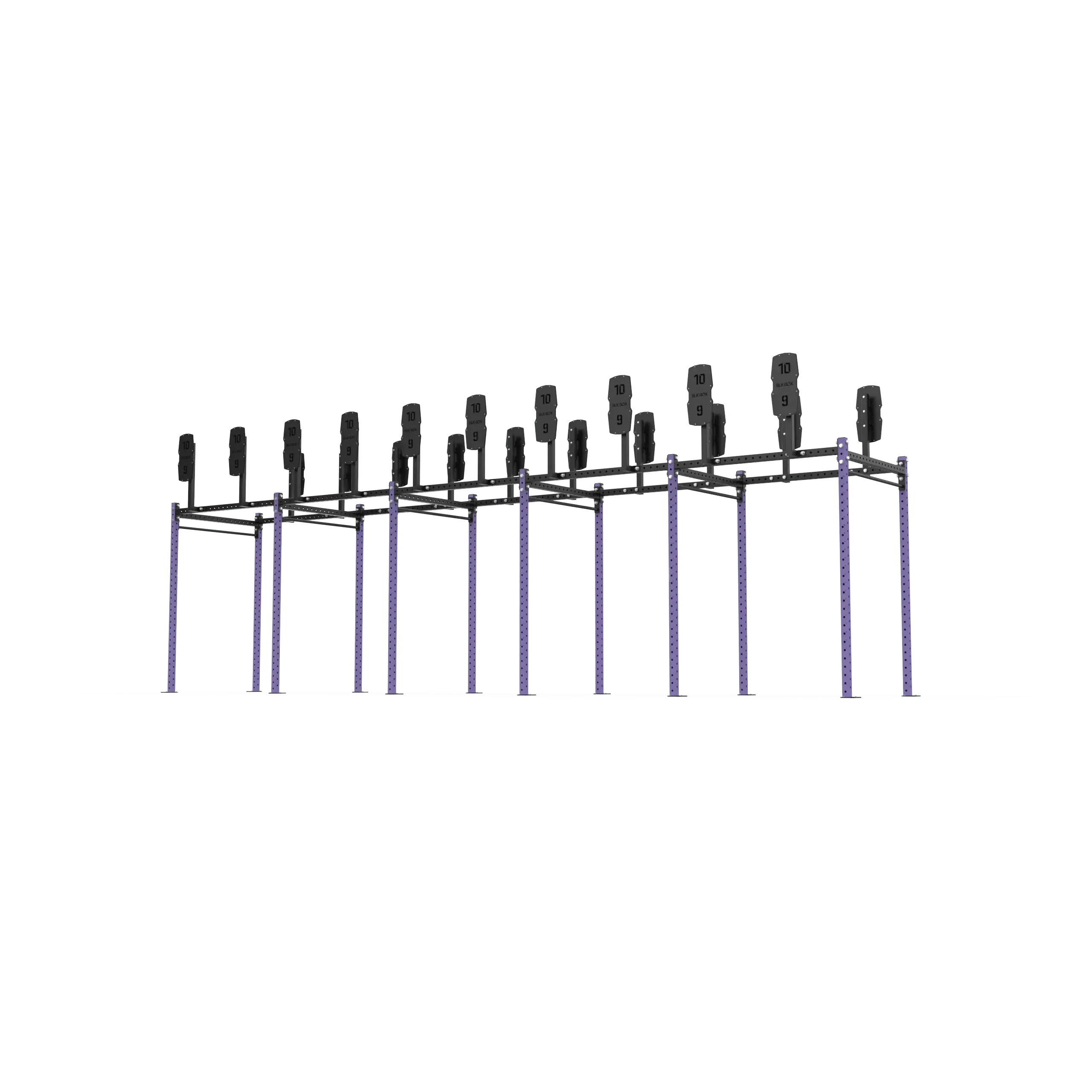 10 Bay Free Standing Competition Rig with Wall Ball Targets - Image 7