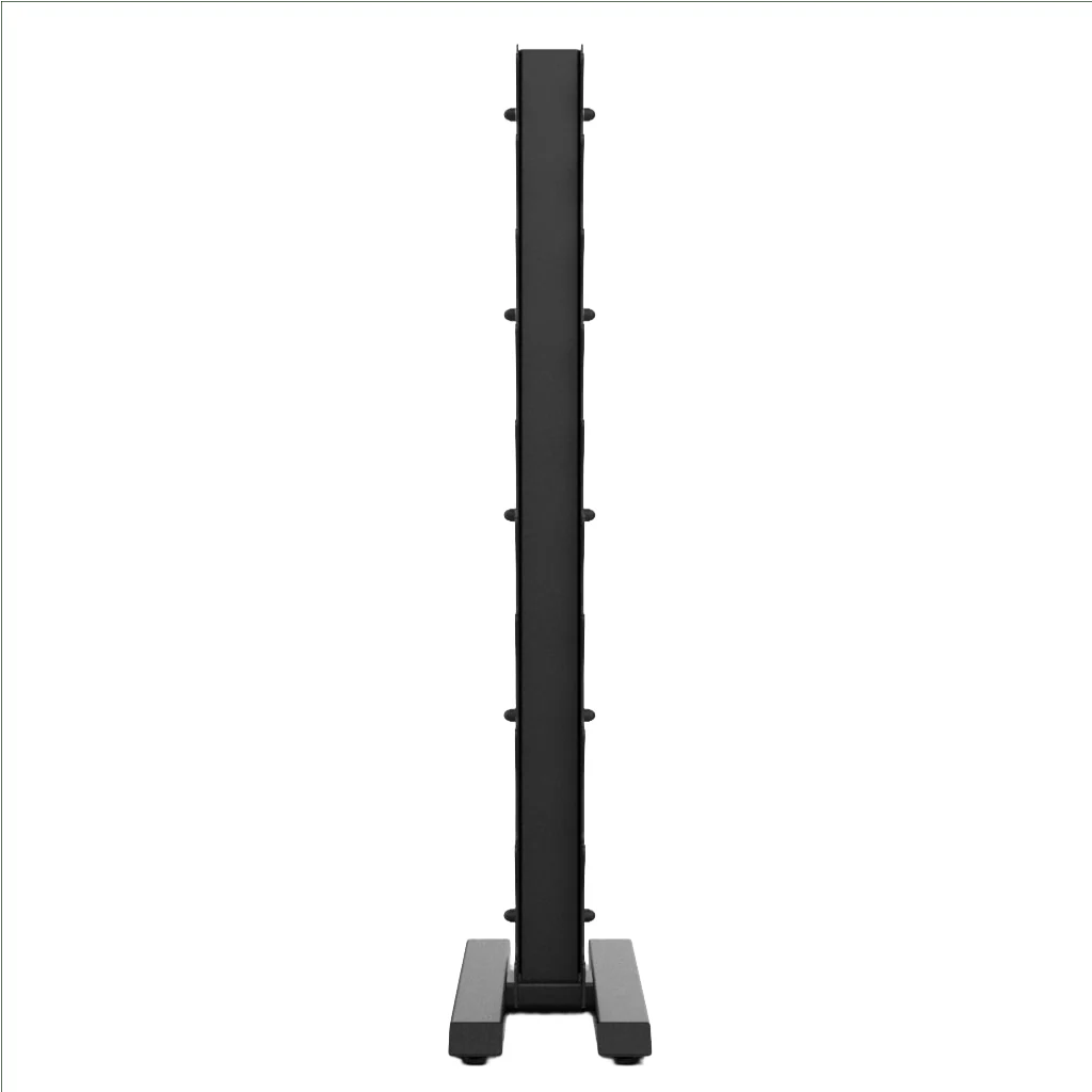 Vertical Dumbbell Rack with Premium Round Urethane Dumbbell Set - Image 9
